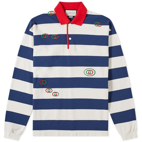 gucci long sleeve shirt blue|gucci inspired long sleeve.